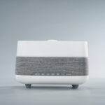 Bluetooth Music Aroma Diffuser with Fabric Cover, 200ml Ultrasonic Humidifier<...