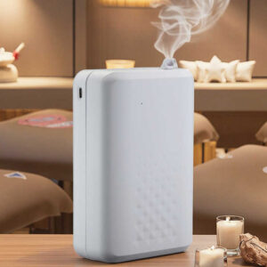 SOMNR YW161s Waterless Aroma Diffuser – Private-Mold OEM/ODM Solution for Commercial Spaces - Charger - somnr.com