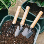3-Piece Iron Rake Set - Garden Tools - somnr.com