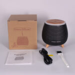 Modern LED Aroma Diffuser with Wooden Legs - New Design - ...
