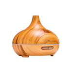 Elegant Wood-Grain Ultrasonic Aroma Diffuser – Wholesale Ready, Brand-Ready D...